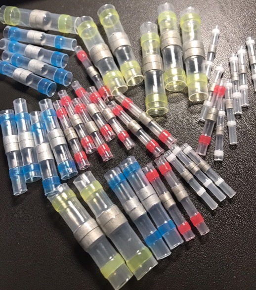 STD Solder sleeve wire splices (double ring soldering)